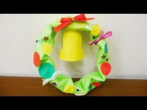 クリスマスリースを手作り 簡単に子供でも作れるデザインや作り方は